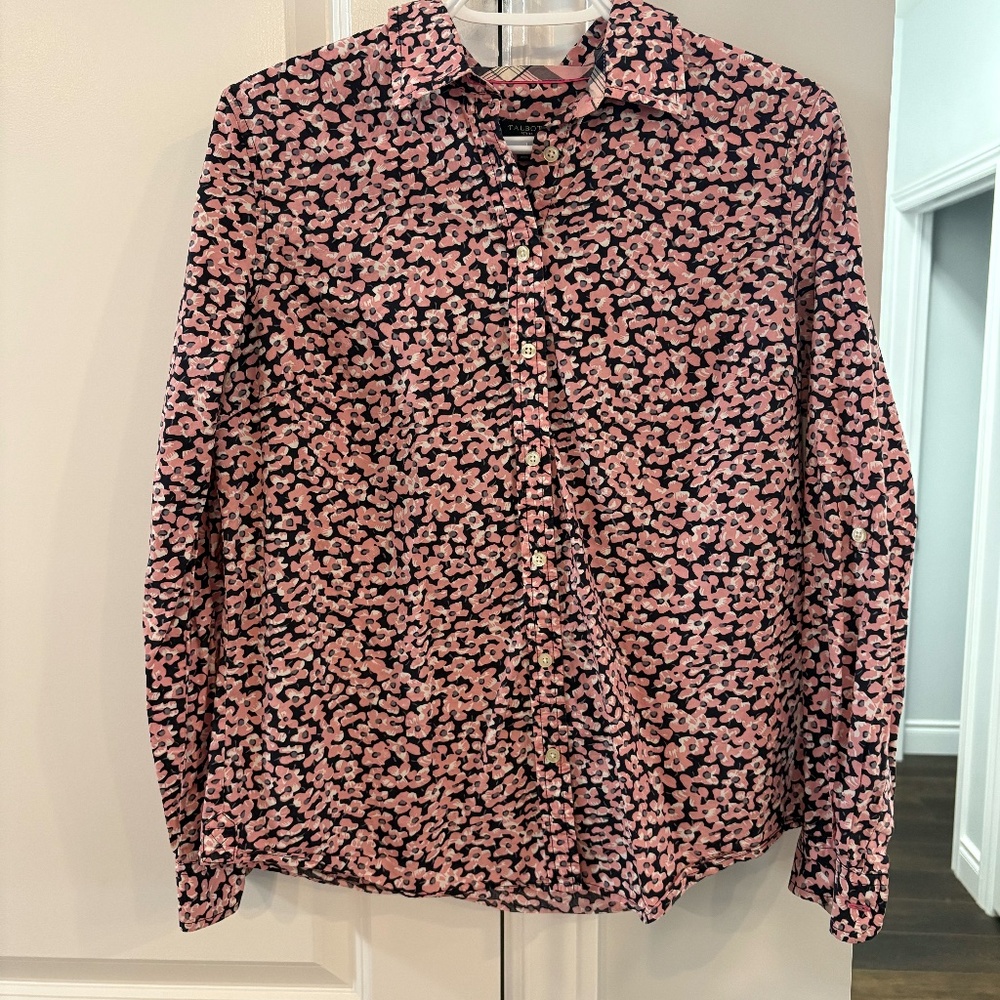 Talbots Floral Blouse